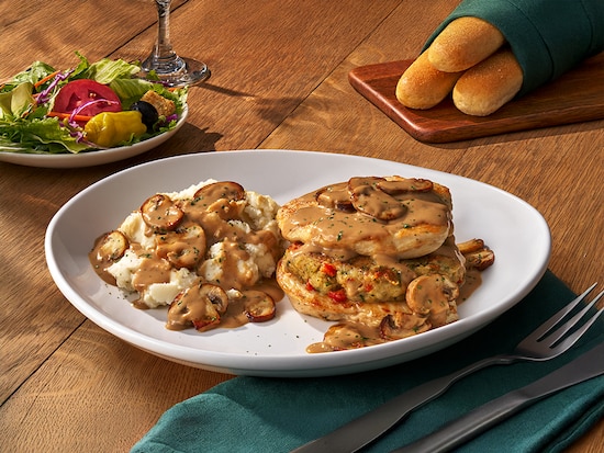 Stuffed Chicken Marsala