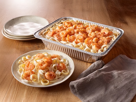 Shrimp Alfredo (Serves 4 - 6)